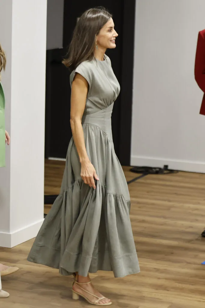 Vestido alquilado reina Letizia